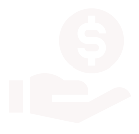 Icon of hand holding $ sign