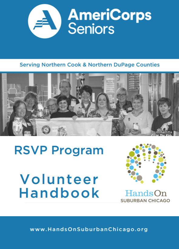 Cover of AmeriCorps Senior RSVP volunteer handbook