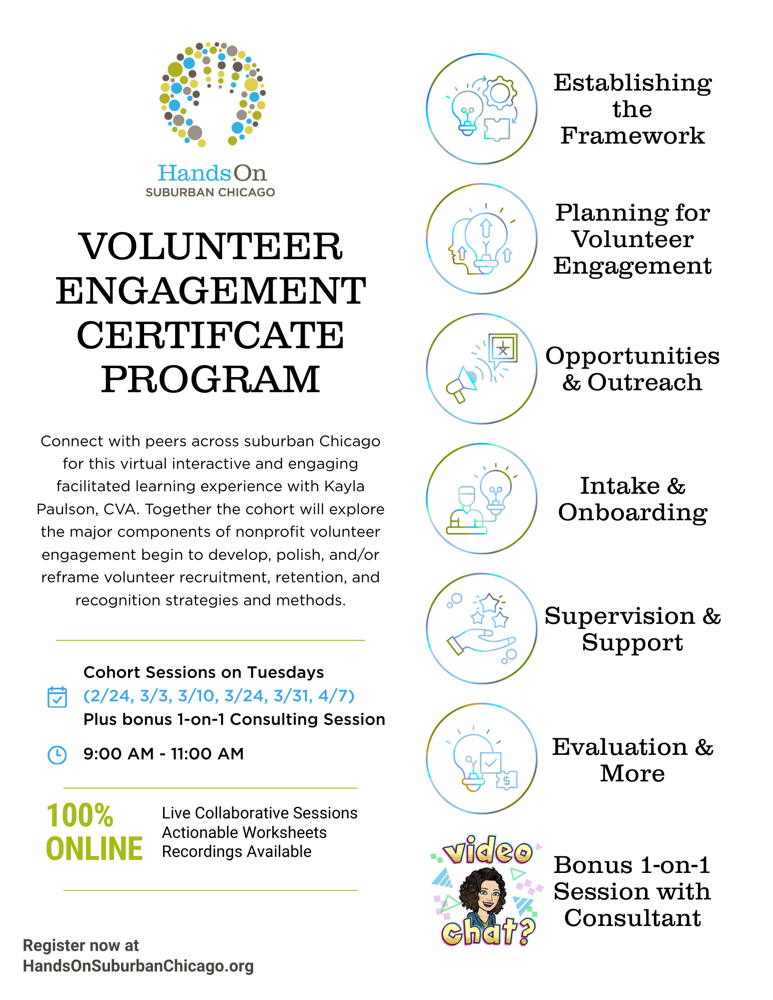 VECP program file with dates and information